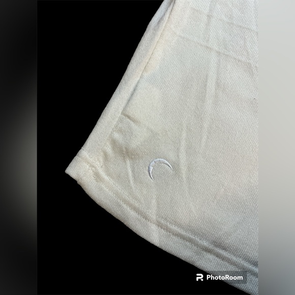 Cream Boyfriend Lounge Mesh T Shirt ZYIA medium NWT 2131 - Picture 8 of 14